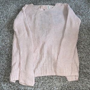 Open Back Sweater